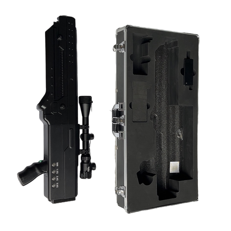  黄流镇手持便携式枪型低空防御反制四通道A型